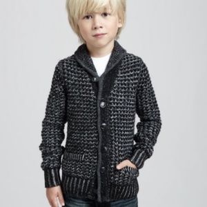 Rag & Bone Unisex Child's Wool Cardigan